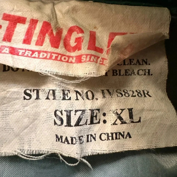 Storm Champ By Tingley Vintage Rain Jacket PVC Green Men Size XL - Picture 5 of 6